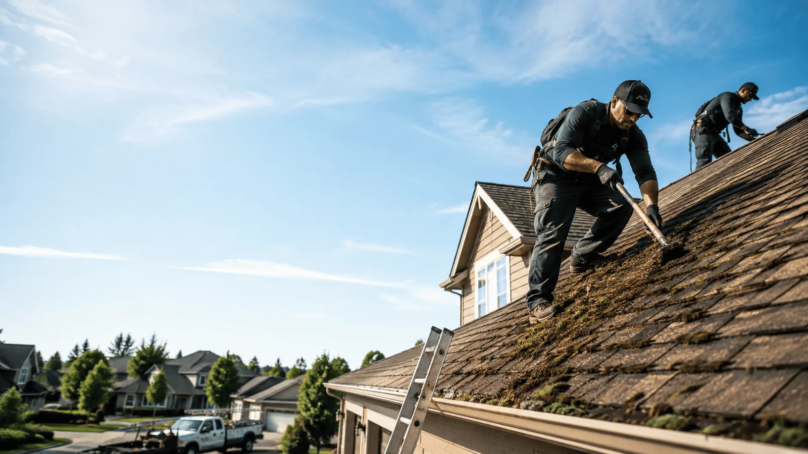 Roof Moss Removal in Shipshewana, IN near me